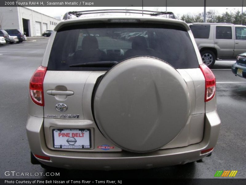 Savannah Metallic / Taupe 2008 Toyota RAV4 I4