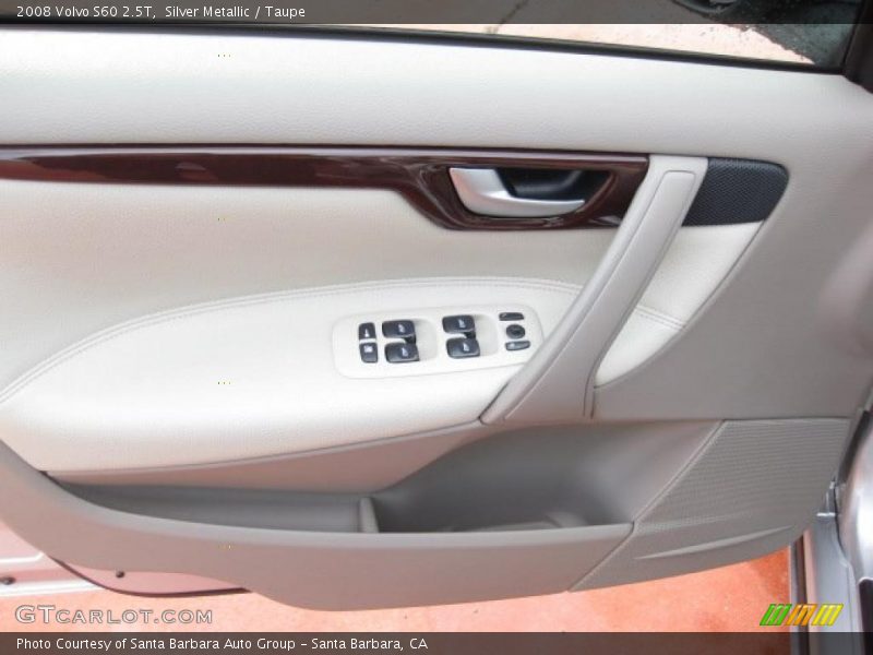 Silver Metallic / Taupe 2008 Volvo S60 2.5T