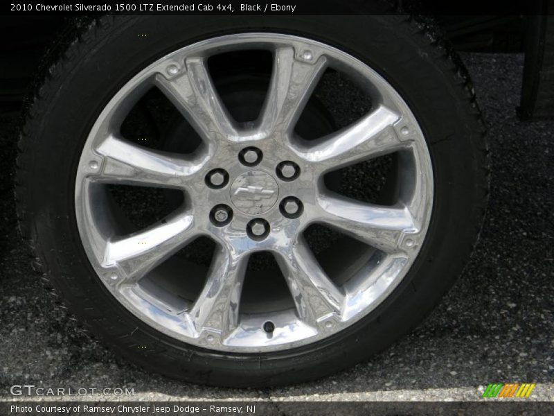 Black / Ebony 2010 Chevrolet Silverado 1500 LTZ Extended Cab 4x4