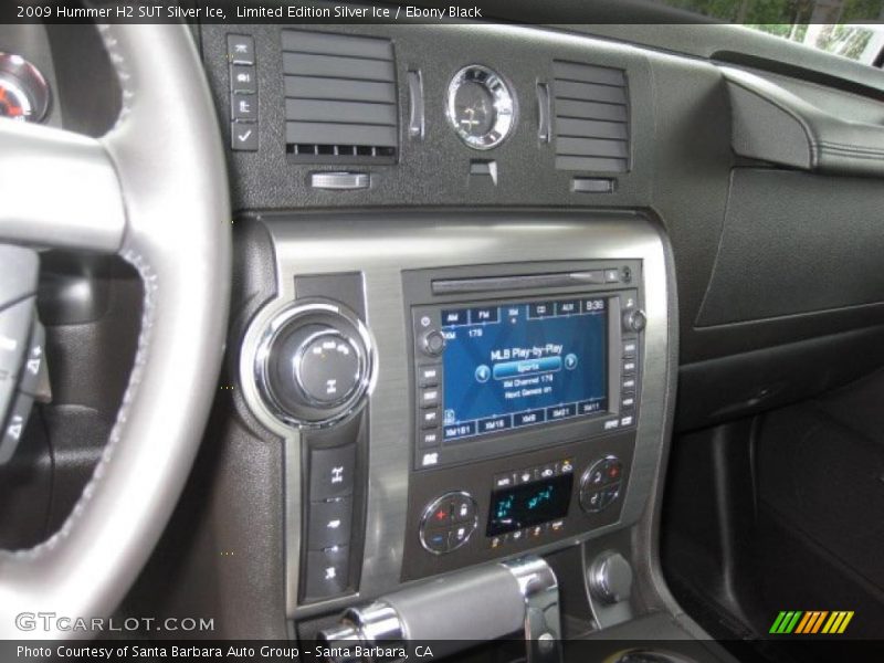 Limited Edition Silver Ice / Ebony Black 2009 Hummer H2 SUT Silver Ice