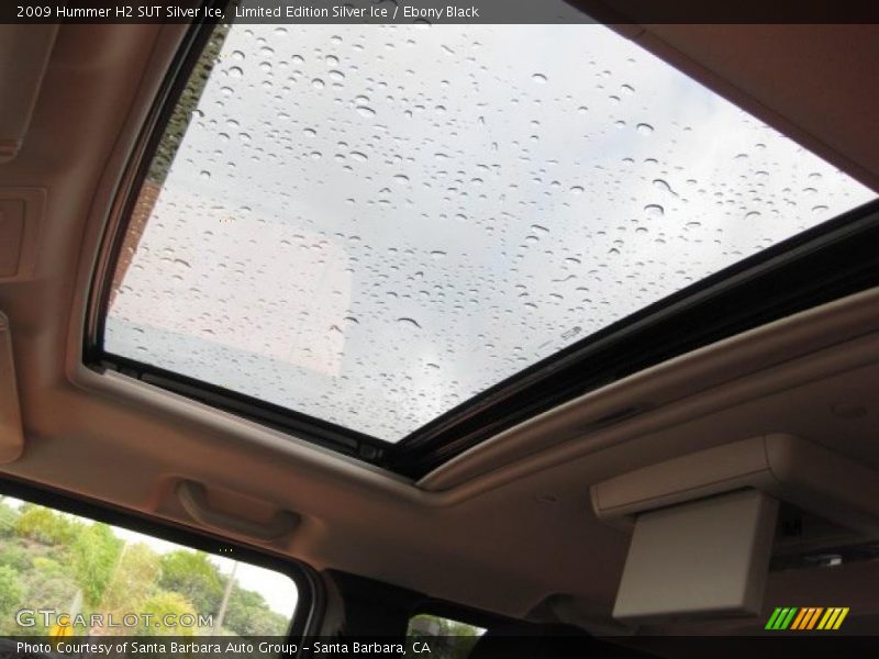 Limited Edition Silver Ice / Ebony Black 2009 Hummer H2 SUT Silver Ice