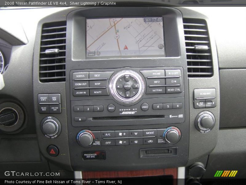 Silver Lightning / Graphite 2008 Nissan Pathfinder LE V8 4x4