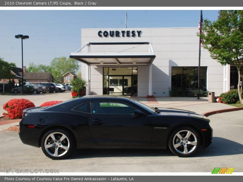 Black / Gray 2010 Chevrolet Camaro LT/RS Coupe