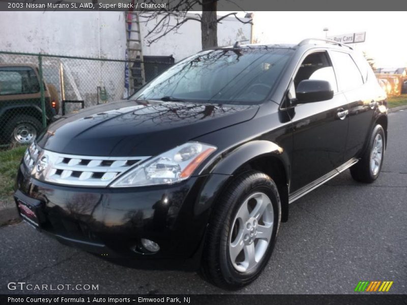 Super Black / Charcoal 2003 Nissan Murano SL AWD