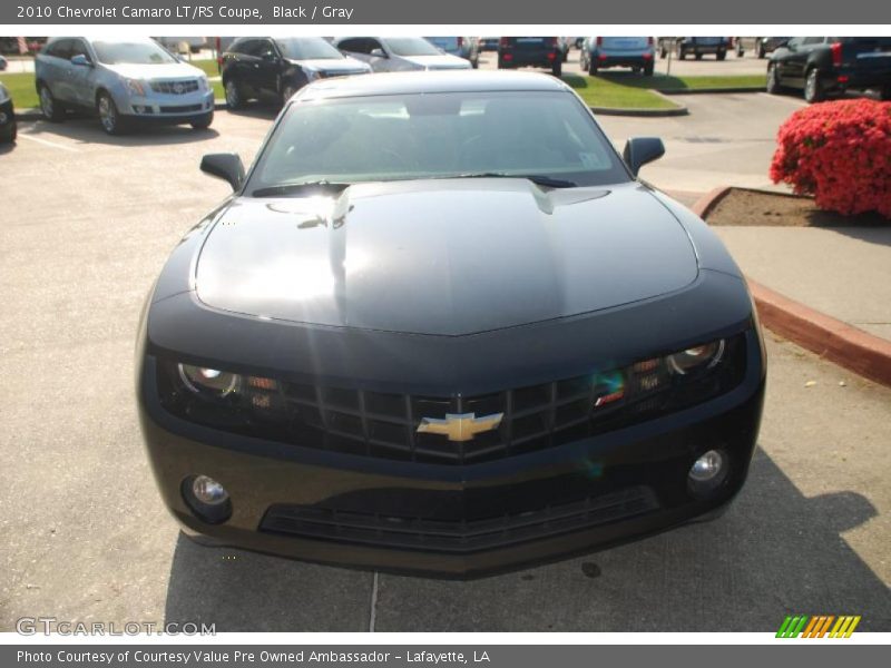 Black / Gray 2010 Chevrolet Camaro LT/RS Coupe
