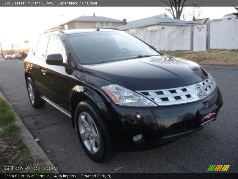 Super Black / Charcoal 2003 Nissan Murano SL AWD