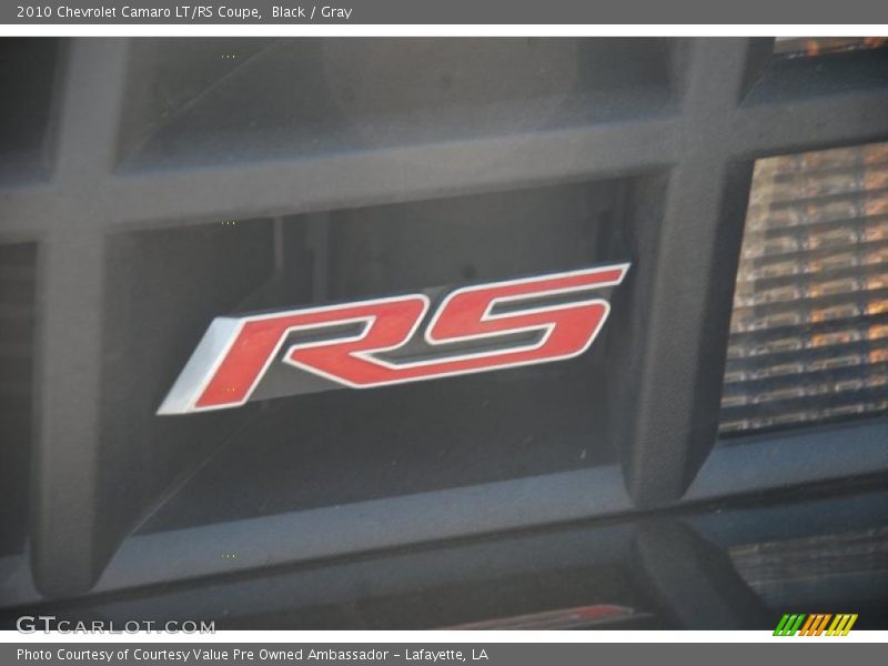 Black / Gray 2010 Chevrolet Camaro LT/RS Coupe