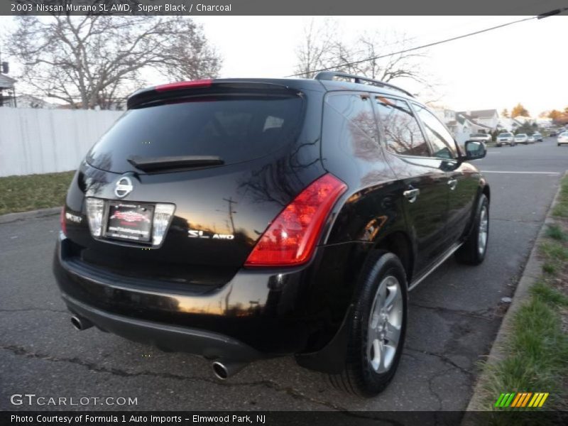 Super Black / Charcoal 2003 Nissan Murano SL AWD