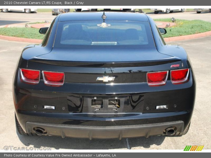 Black / Gray 2010 Chevrolet Camaro LT/RS Coupe