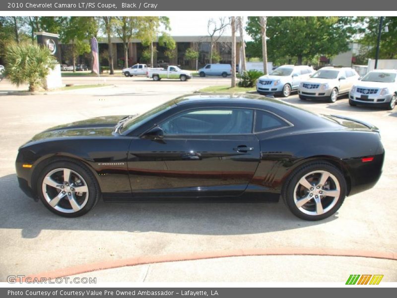 Black / Gray 2010 Chevrolet Camaro LT/RS Coupe
