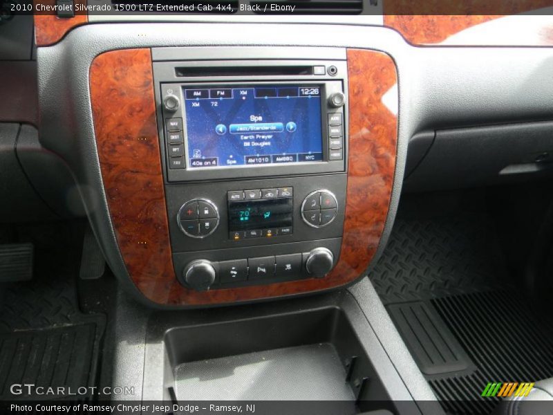 Controls of 2010 Silverado 1500 LTZ Extended Cab 4x4