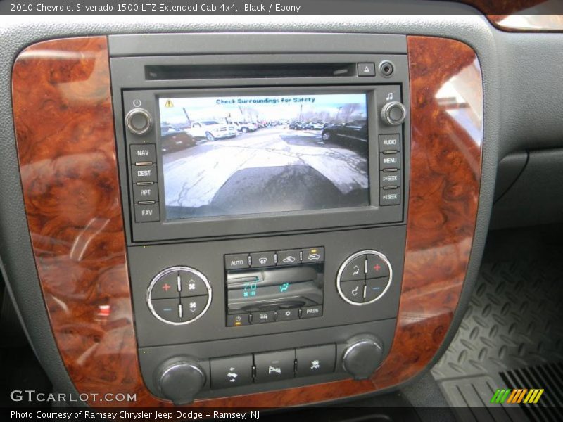 Controls of 2010 Silverado 1500 LTZ Extended Cab 4x4