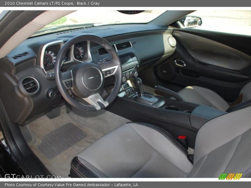 Black / Gray 2010 Chevrolet Camaro LT/RS Coupe