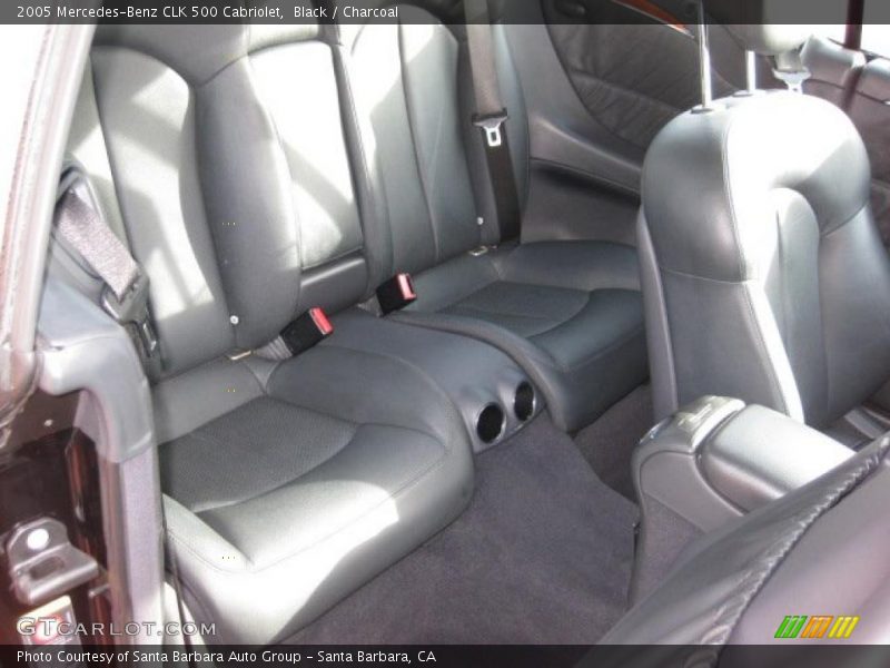 Black / Charcoal 2005 Mercedes-Benz CLK 500 Cabriolet