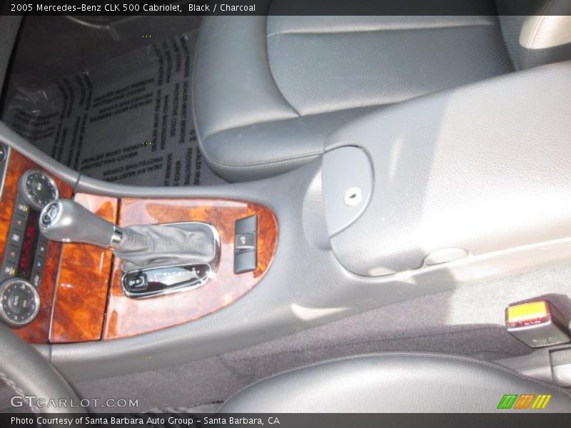 Black / Charcoal 2005 Mercedes-Benz CLK 500 Cabriolet