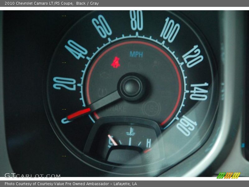 Black / Gray 2010 Chevrolet Camaro LT/RS Coupe