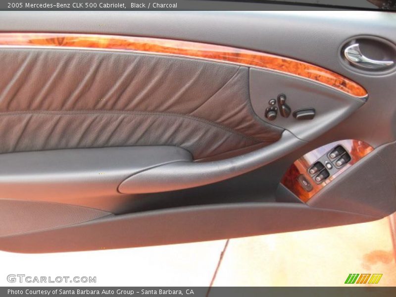 Black / Charcoal 2005 Mercedes-Benz CLK 500 Cabriolet