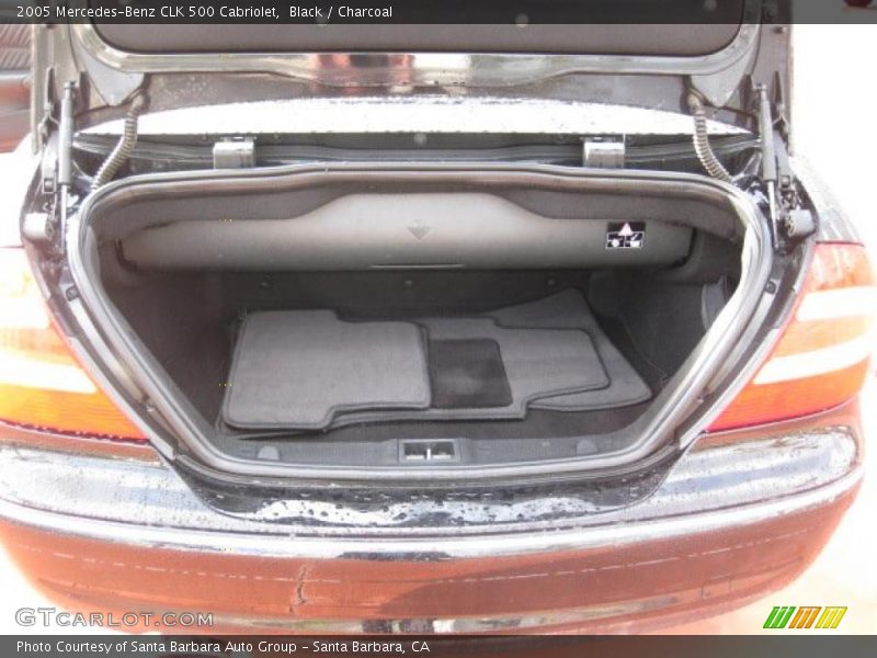  2005 CLK 500 Cabriolet Trunk