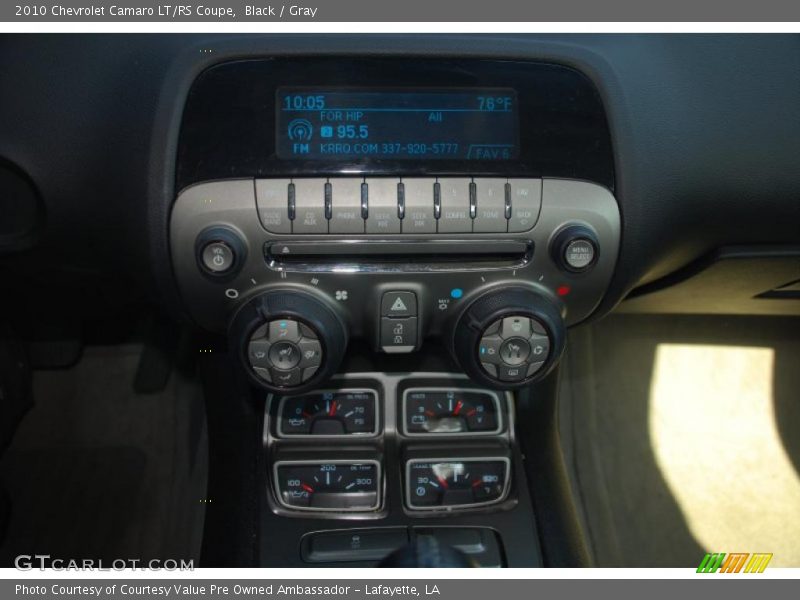 Black / Gray 2010 Chevrolet Camaro LT/RS Coupe