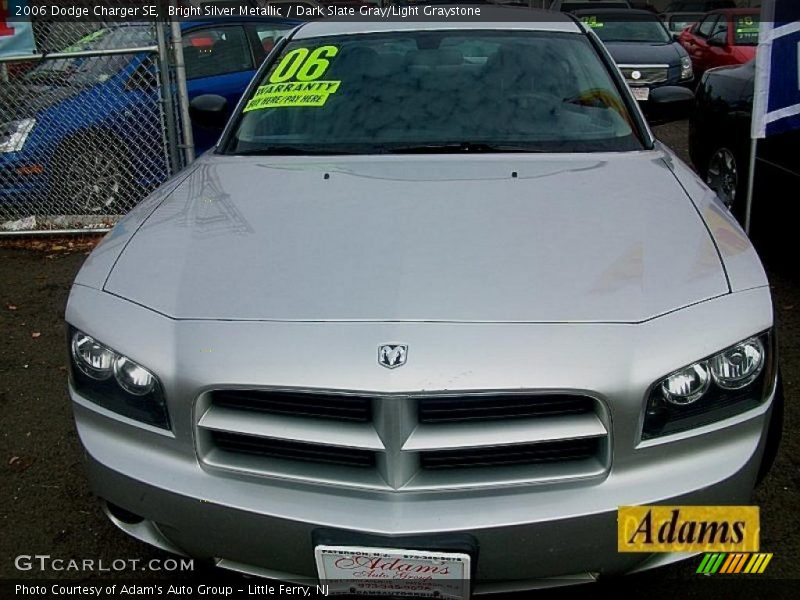 Bright Silver Metallic / Dark Slate Gray/Light Graystone 2006 Dodge Charger SE