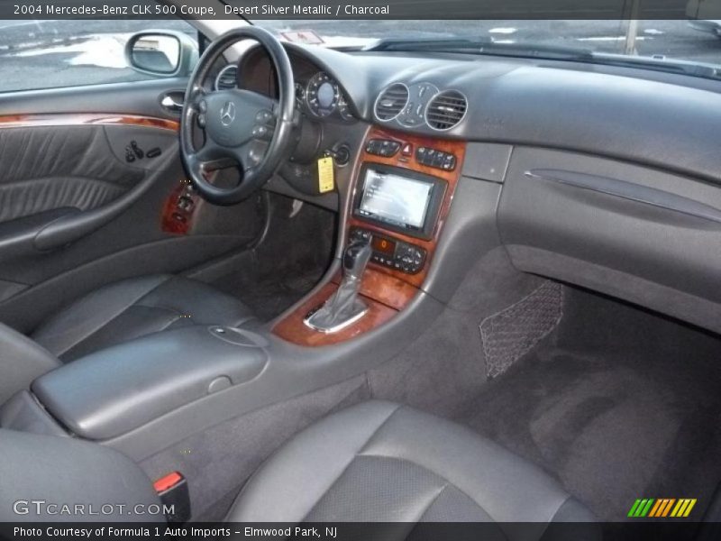  2004 CLK 500 Coupe Charcoal Interior