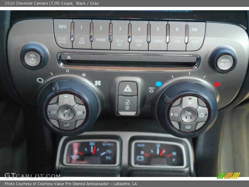 Black / Gray 2010 Chevrolet Camaro LT/RS Coupe