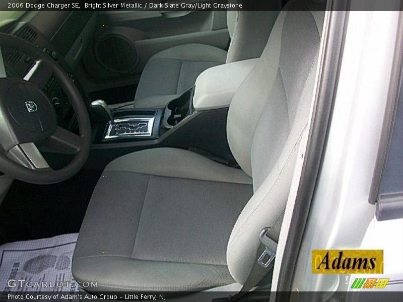 Bright Silver Metallic / Dark Slate Gray/Light Graystone 2006 Dodge Charger SE