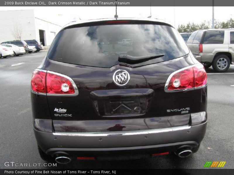 Dark Crimson Metallic / Dark Titanium/Titanium 2009 Buick Enclave CXL