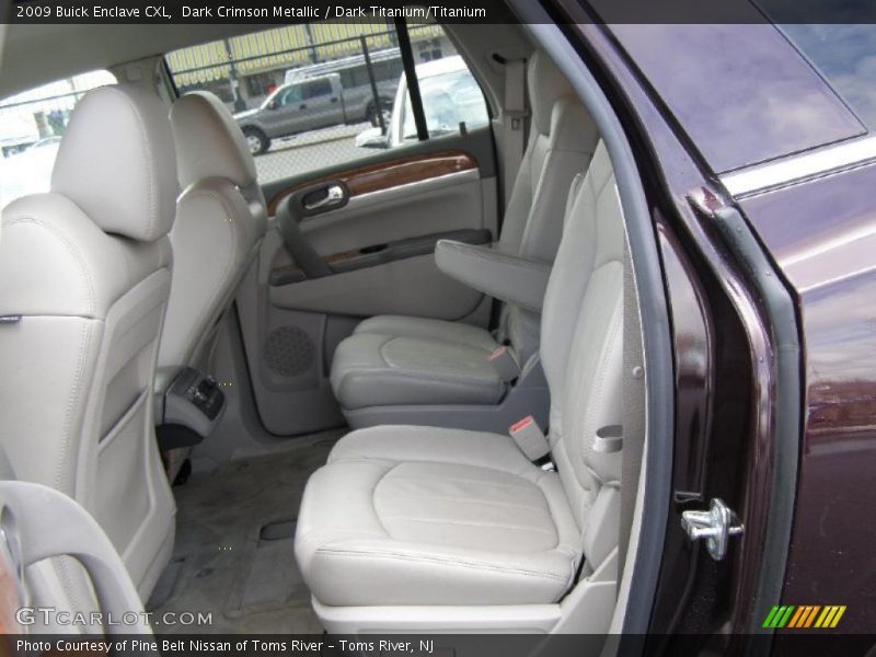 Dark Crimson Metallic / Dark Titanium/Titanium 2009 Buick Enclave CXL