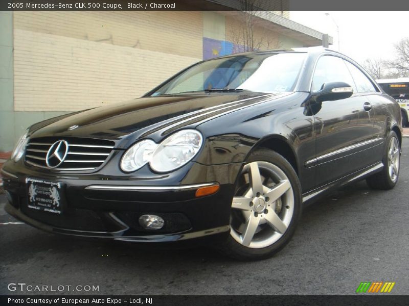Black / Charcoal 2005 Mercedes-Benz CLK 500 Coupe