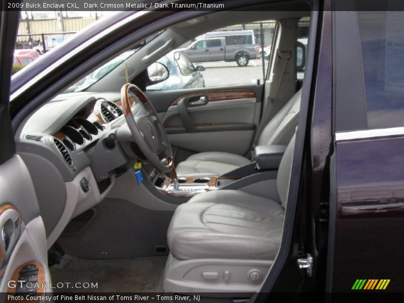 Dark Crimson Metallic / Dark Titanium/Titanium 2009 Buick Enclave CXL