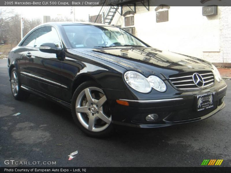 Black / Charcoal 2005 Mercedes-Benz CLK 500 Coupe