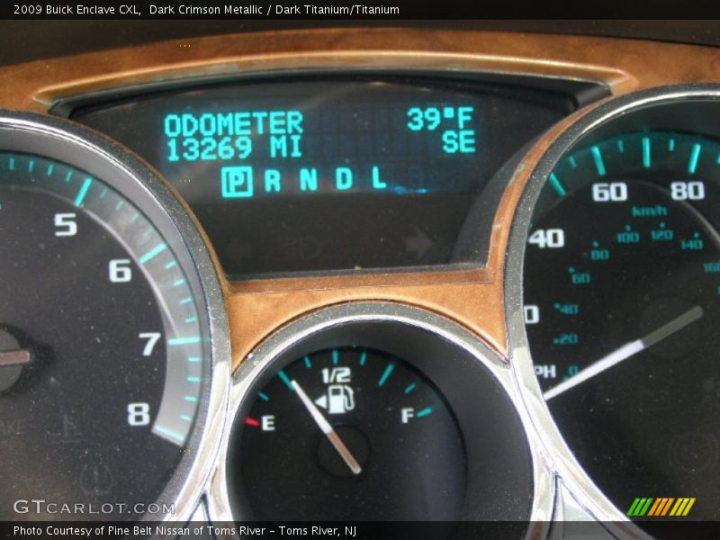Dark Crimson Metallic / Dark Titanium/Titanium 2009 Buick Enclave CXL