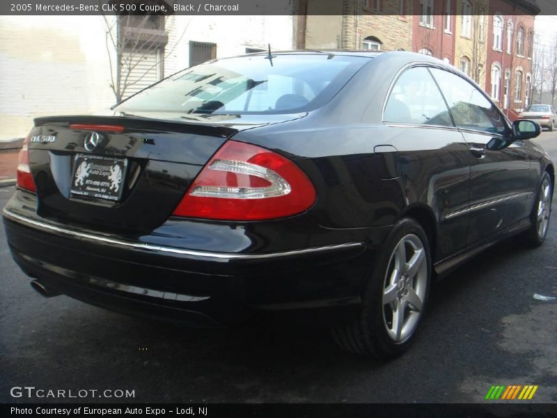 Black / Charcoal 2005 Mercedes-Benz CLK 500 Coupe