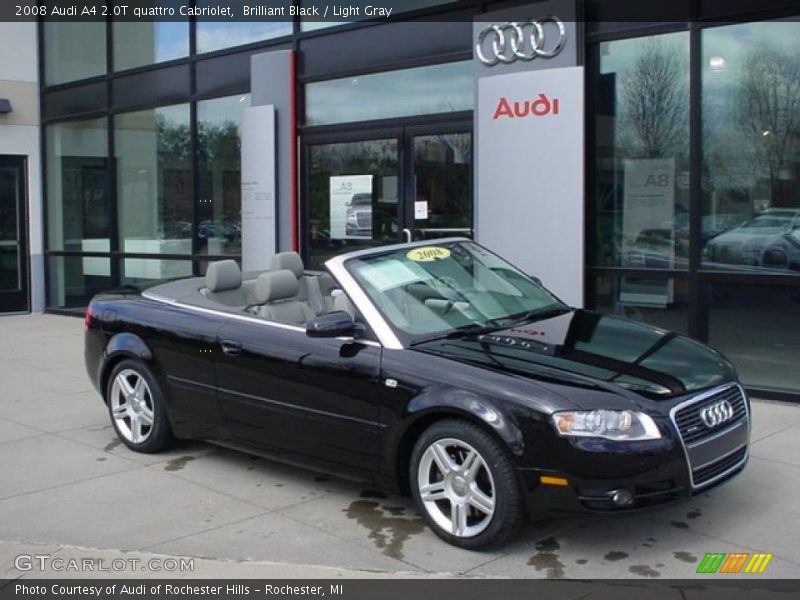  2008 A4 2.0T quattro Cabriolet Brilliant Black