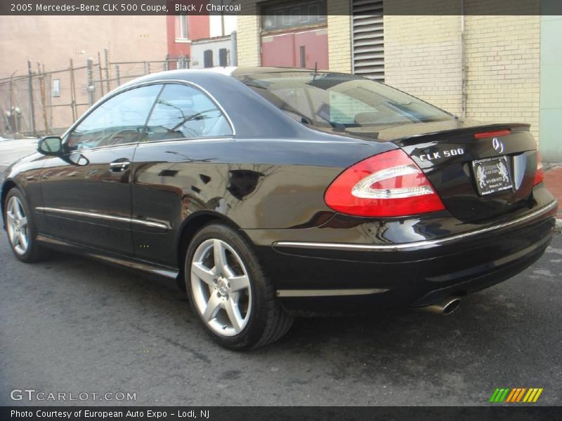 Black / Charcoal 2005 Mercedes-Benz CLK 500 Coupe