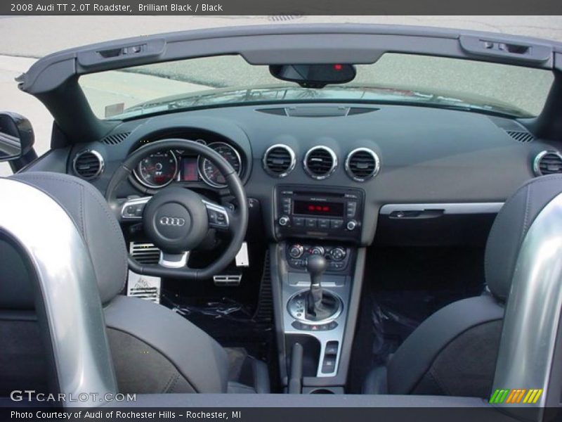 Dashboard of 2008 TT 2.0T Roadster