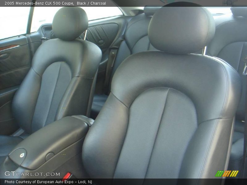Black / Charcoal 2005 Mercedes-Benz CLK 500 Coupe