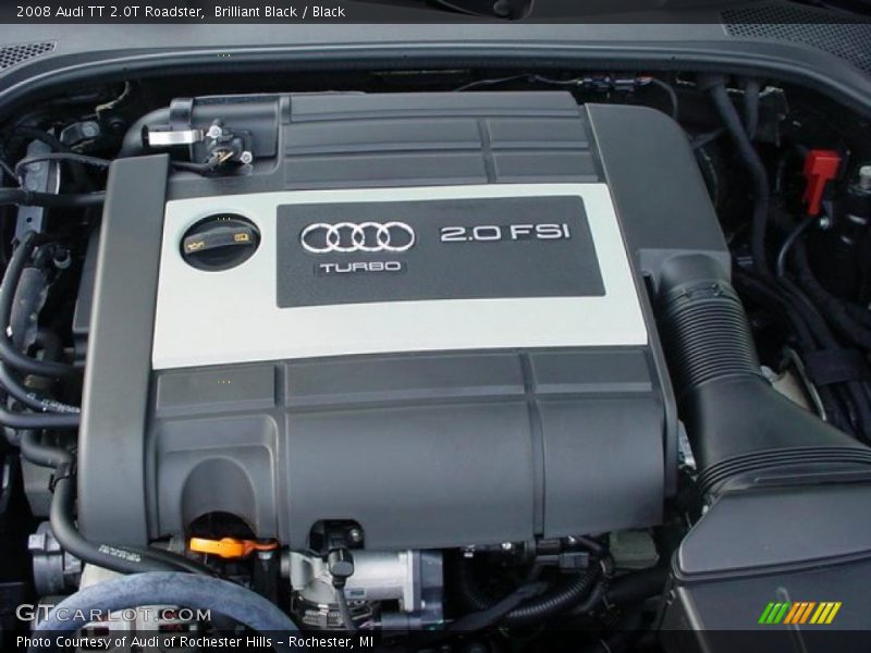  2008 TT 2.0T Roadster Engine - 2.0 Liter FSI Turbocharged DOHC 16-Valve VVT 4 Cylinder