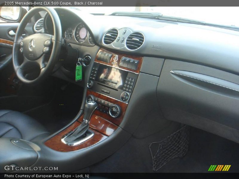 Black / Charcoal 2005 Mercedes-Benz CLK 500 Coupe