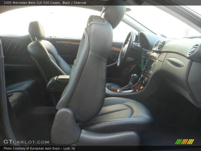 Black / Charcoal 2005 Mercedes-Benz CLK 500 Coupe