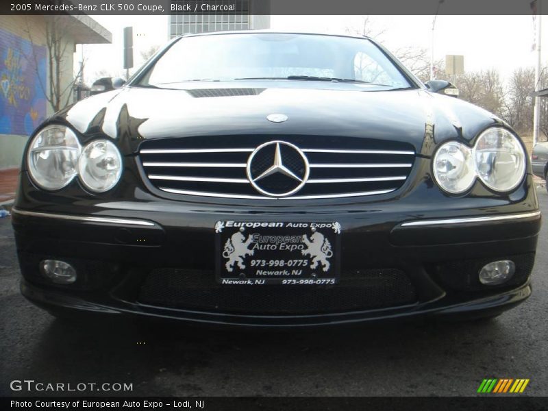 Black / Charcoal 2005 Mercedes-Benz CLK 500 Coupe