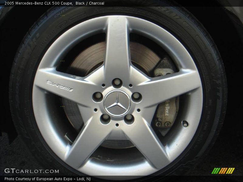 Black / Charcoal 2005 Mercedes-Benz CLK 500 Coupe
