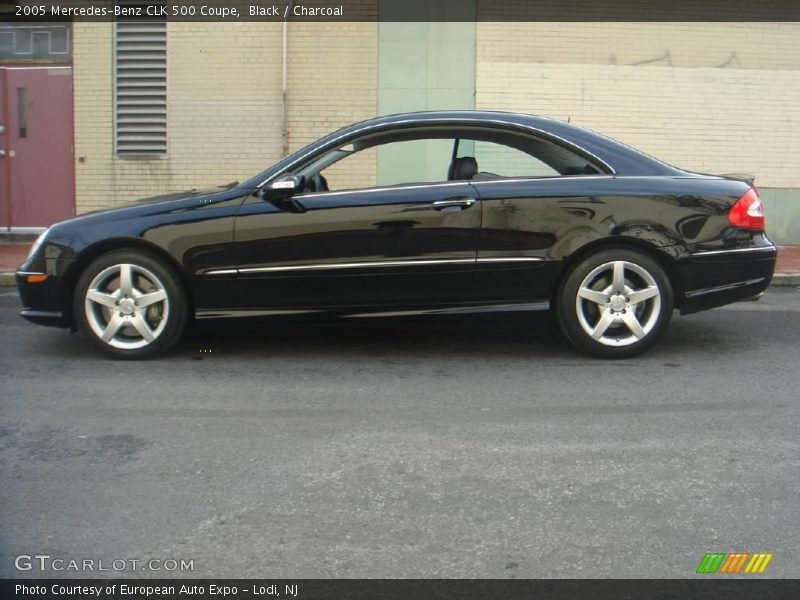Black / Charcoal 2005 Mercedes-Benz CLK 500 Coupe