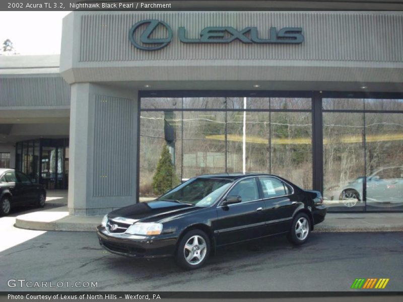 Nighthawk Black Pearl / Parchment 2002 Acura TL 3.2