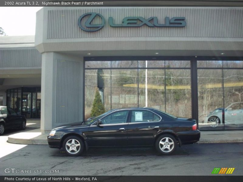 Nighthawk Black Pearl / Parchment 2002 Acura TL 3.2