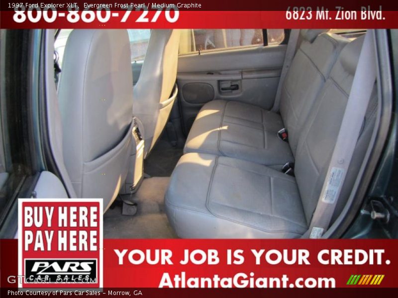 Evergreen Frost Pearl / Medium Graphite 1997 Ford Explorer XLT