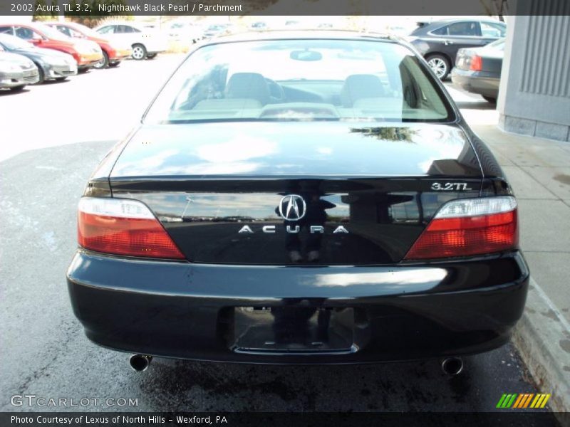 Nighthawk Black Pearl / Parchment 2002 Acura TL 3.2