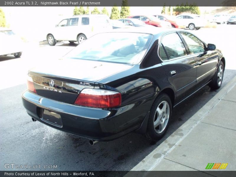 Nighthawk Black Pearl / Parchment 2002 Acura TL 3.2