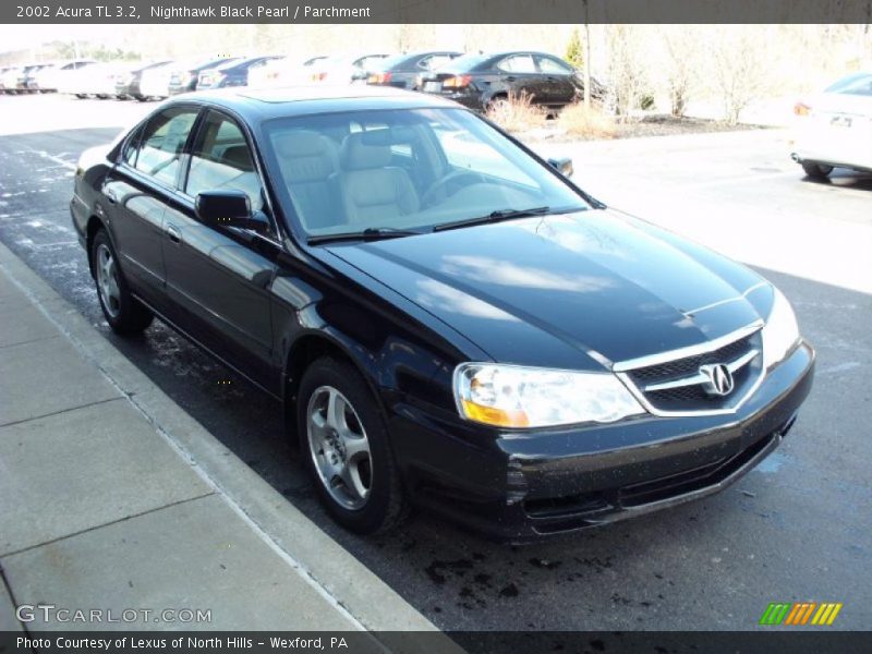 Front 3/4 View of 2002 TL 3.2